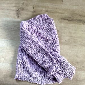 Purple cute pink Lily sweater new.